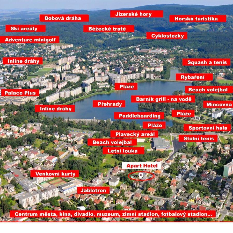 Apart Hotel Jablonec Jablonec nad Nisou Bagian luar foto